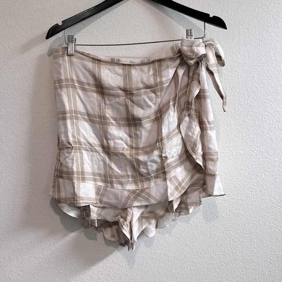Show Me Your MuMu Valley Skort Everyday Plaid Size XXL - NWT! - Picture 3 of 6